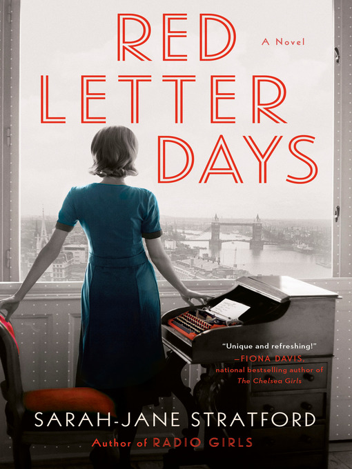 Title details for Red Letter Days by Sarah-Jane Stratford - Wait list